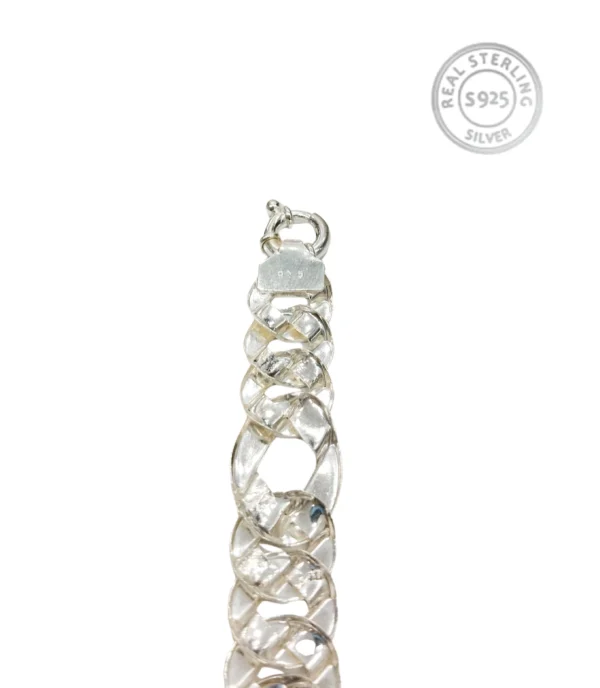 Men's Silver Bracelet - Image 2