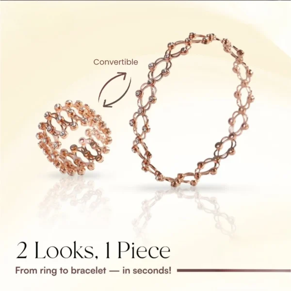 ROSEGOLD CONERTIBLE BRACELET